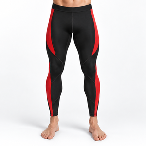 Men Sports Leggings Provide Lightweight Comfort Flexible Fabric And Reliable Performance For Fitness <b>Running</b> And Gym Activities - Product Image 1