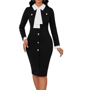 Robe polo pour femme de qualité supérieure - Tissu piqué anti-rétrécissement - Logo personnalisé - Manches courtes - Vêtements sportifs pour femmes - Product Image 1