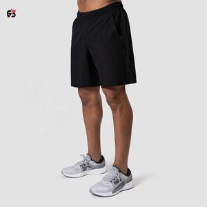 Pantalones cortos de gimnasio para hombre, ropa de entrenamiento atlético de tela polar 100% de poliéster, con logotipo personalizado, servicio OEM - Product Image 3