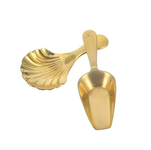 Eco Friendly Heavy Duty Metal <b>Spoon</b> Set with Long Lasting Mirror Finish for Home and Commercial Kitchens - Product Image 1