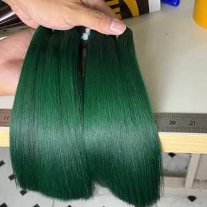 CDYHAIRVN Extensiones de Cabello Humano Liso Natural, Doble Trama, Color Natural, Hecho en Vietnam, Precio Económico - Product Image 2