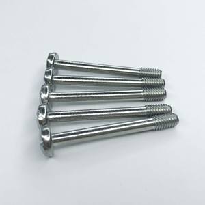 สกรูหัวหกเหลี่ยมเกลียวมาตรฐาน M2~M10 เมตริก  ทำจากเหล็กกล้าไร้สนิม เกรด 8.8  ผิวเรียบ  แบบกำหนดเอง สำหรับงานไฟฟ้า - Product Image 6