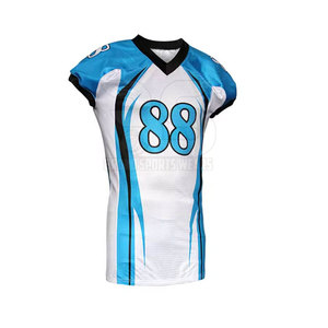 Uniforme de football américain prêt pour le jeu, matière légère et respirante, idéal pour les matchs scolaires, universitaires et de club. - Product Image 3