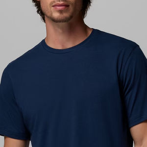 Camiseta para hombre con diseño de logotipo personalizable, mangas cortas, ropa informal, elegante para el día a día, camiseta de algodón para hombre, tela ligera al tacto. - Product Image 2