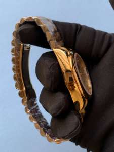 Reloj de Pulsera BOJ Plain R.O.L.E.X.28 de 41 mm, Dorado, de Acero Inoxidable, Mecánico, Automático, Japonés, Analógico, para Hombre, Precio Bajo, Oferta - Product Image 4