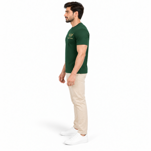 Camiseta de Hombre 100% Algodón Jersey 200g Manga Corta Corte Regular Transpirable Ecológica Antiarrugas Secado Rápido Cuello Redondo - Product Image 2