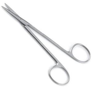 Tijeras Quirúrgicas para Estrabismo, con Punta Roma y Hoja Afilada, para Uso Médico Hospitalario - Product Image 1