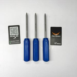 Tournevis chirurgical orthopédique 2 mm 2,5 mm à manche bleu pour fixation d'implants osseux, colonne vertébrale, traumatisme dentaire par Dentavex - Product Image 5