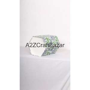 Innovador Contenedor de Basura Plegable de Cartón y Tela de Algodón con Diseño Elegante para Gestión de Residuos en Exteriores y Calles - Product Image 4