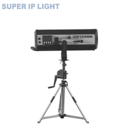 Projecteur LED à tête mobile 1000W, profilé, IP20, boîtier métallique pour éclairage de scène