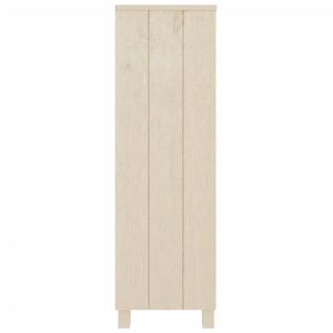 ตู้หนังสือไม้สนสีน้ำตาลน้ำผึ้ง MDF ขนาดกลาง ดีไซน์หรูหรา สำหรับใช้ในบ้านและสำนักงาน - Product Image 4