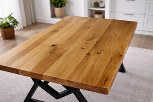 Table basse de style antique haut de gamme en noyer et noir mat, en bois et pierre, pour salon et salle à manger - Product Image 2