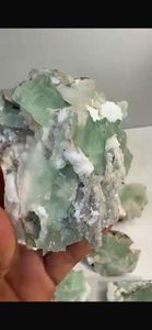 Cristal de Fluorita Verde Natural, Clúster de Minerales Crudos, Gema Coleccionable, Decoración Feng Shui - Product Image 3