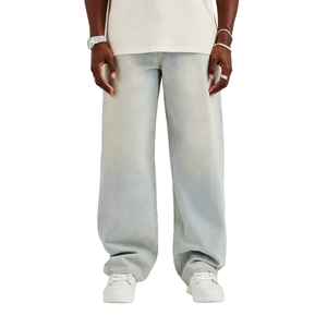 Pantalones Vaqueros para Hombre, Diseño Nuevo, Tallas para Adultos, Transpirables, Precio al por Mayor, Hechos a Medida, Venta Caliente - Product Image 3