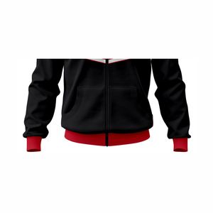 Sudaderas con capucha para hombre, logotipo personalizado, 100% poliéster y algodón, para deportes al aire libre, de alta calidad, con cremallera, corte regular, estilo urbano, OEM, ODM - Product Image 6