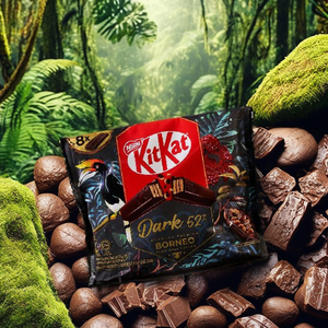 คิทแคทดาร์กบอร์นีโอ 35 กรัม ช็อกโกแลตดาร์กแบบแท่ง ขนมหวานสำหรับเด็ก ขายส่งออนไลน์ ผู้จัดจำหน่ายที่ได้รับการยืนยันจากมาเลเซีย - Product Image 4
