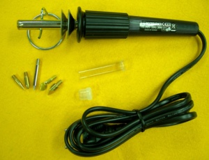 Ensemble d'outils pour brûler le bois DANKING HC0138, machine rotative à batterie 30W avec embouts en feuille d'or et accessoires, fabriqué à Taïwan - Product Image 4