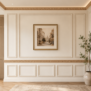Perfiles de Moldura de Madera Sólida Modernos y de Lujo, Personalizados OEM, Duraderos, Ecológicos, Superficie Lisa, Fácil Instalación, Diseño 3D, Decorativos - Product Image 4