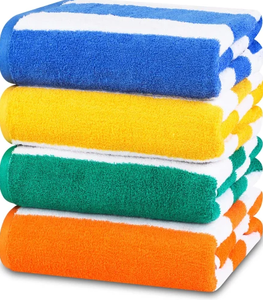 Toalla de Baño de Algodón 100% Directo de Fábrica, 5 Estrellas, para Hotel y Spa, Blanca y Multicolor, Toallas de Mano y Cara - Product Image 5