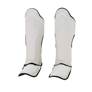 Protectores de Espinilleras de Cuero de Alta Calidad Directo de Fábrica, Último Diseño, para Protección Deportiva de Adultos, Logotipo Personalizado, Precio Bajo - Product Image 4