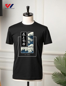 Camiseta de Mezcla de Algodón y Poliéster Premium, Tejido Certificado OEKO-TEX, Corte Regular y Extra Grande, Ideal para Impresión y Personalización - Product Image 3