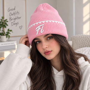 2026 New Wholesale Custom Color Block Ear Flap Hats Polyester Embroidered Winter Warm Travel Beanies Outdoor Fashion Headwear - Product Image 2