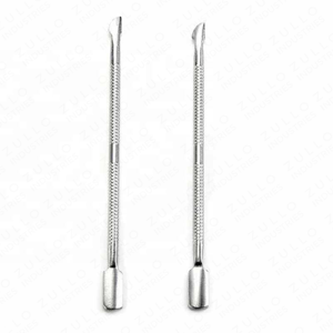 Herramienta de Acero Inoxidable para Cutículas, Color Personalizado OEM, para Manicura y Pedicura, Uso en Salón, Marca Privada - Product Image 3