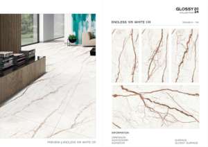 Azulejo de Porcelana Pulido Premium 600x1200, Formato Grande, Superficie Brillante, para Paredes y Pisos, Diseño Moderno para Interiores y Exteriores - Product Image 4