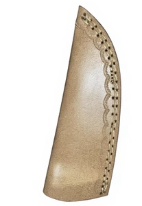 Couteaux Rajput à lame fixe en acier Damas, manche en bois Pakka bleu, garantie de 3 ans - Personnalisable pour la chasse - Product Image 3