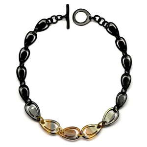 Venta al por mayor de Vietnam Cuerno de búfalo Cadenas de moda Collares Enlace Fabricación de joyas Productos artesanales para ocasiones de aniversario - Product Image 1