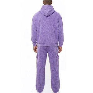 Chándal con Efecto Desgastado, Estilo Vintage, Material Cómodo, Ideal para Correr, Gimnasio y Uso Casual - Product Image 2