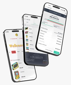 Logiciel de caisse mobile Easy POS pour supermarché, restaurant, épicerie, boulangerie, compatible MAC, gestion des stocks - Product Image 1