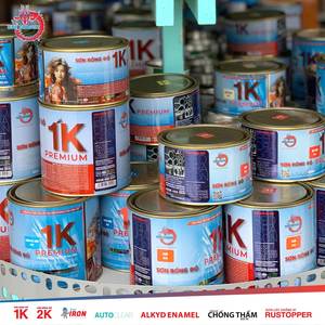 Pintura Red Dragon Thai Khang 1K, Revestimiento Líquido de Polímero Acrílico de Primera Calidad, Anticorrosivo, Brillante, para Muebles y Carreteras - Product Image 6