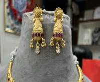 Collier de créateur en or antique Collier traditionnel Collier à la mode pour femmes filles pour fiançailles de mariage - Product Image 2