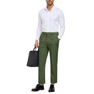 Pantalon de golf pour homme à taille extensible, design plat, avec matière respirante pour un confort maximal pendant le jeu - Product Image 4