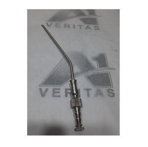Tube d'aspiration manuel Frazier de première classe A-1 VERITAS pour l'extraction des oreilles, utilisation médicale, instruments en acier inoxydable - Product Image 1