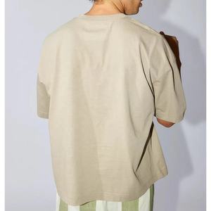 เสื้อยืดทรงบ็อกซ์แขนสั้นไซส์ใหญ่พิเศษสำหรับผู้ชาย คอเต่า ทรงบ็อกซ์  ผ้าเนื้อหนา - Product Image 6