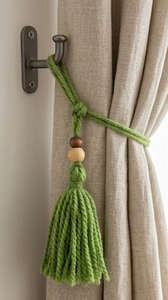 Marcapáginas de Acrílico Verde con Borla, Estilo Bohemio, Decoración para el Hogar, para Amantes de los Libros, Uso en Interiores - Product Image 6