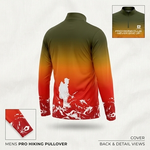 Camiseta de Trekking Personalizada de Manga Larga, Secado Rápido, Fabricante de Ropa Deportiva para Exteriores, Transpirable, Ligera, Venta al Por Mayor - Product Image 4