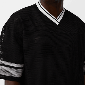 Camiseta de Béisbol de Malla de Algodón para Hombre, Precio Bajo, Personalizable, Alta Calidad, MOQ Bajo, Venta al Por Mayor, Elegante, Nuevo Diseño 2026, La Mejor - Product Image 6