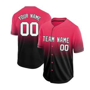 เสื้อเบสบอลชาย ไซส์ผู้ใหญ่ โพลีเอสเตอร์ 100% ระบายอากาศได้ดี เนื้อผ้านุ่ม ทนทาน ตะเข็บเย็บแน่น ยืดหยุ่นได้ ปรับแต่งชื่อทีมได้ แขนสั้น - Product Image 3