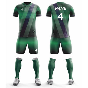 Camiseta de Fútbol para Jugador, Uniforme de Club, Conjunto de Pantalones Cortos a Juego, Uniforme de Fútbol de Color Sólido para Adultos, Conjuntos de Uniformes Deportivos para Toda la Temporada - Product Image 1