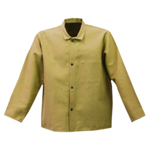 Veste de sécurité industrielle de qualité supérieure, résistante, en tissu de coton perforé FR, protection du corps, veste de soudage de qualité supérieure - Product Image 6