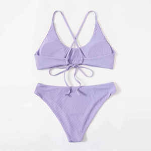 Regular Size <b>Sexy</b> Style Beachwear <b>Bikini</b> <b>Set</b> Wholesale Manufacturer Reasonable Price Unisex Front Customized High Quality 2 - Product Image 2