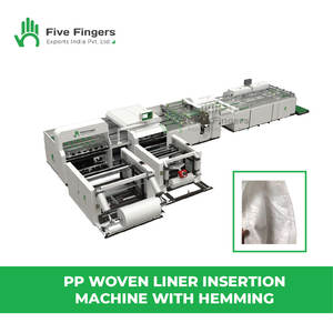 PP Woven Sack Inner Film Placement with Edge <b>Binding</b> <b>Machine</b> - Product Image 1