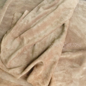 Cuero de vaca de segunda capa ISONZ Leather Zone con acabado ecológico y patrón para bolsos y zapatos, 5.5-6 pies cuadrados - Product Image 1