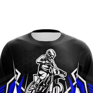 เสื้อเจอร์ซีย์มอเตอร์ครอสสำหรับผู้ชาย แขนยาว ระบายอากาศ กันลม แห้งเร็ว สำหรับฤดูร้อน ไซส์พลัส สำหรับขับขี่ ATV/มอเตอร์ไซค์วิบาก - Product Image 3