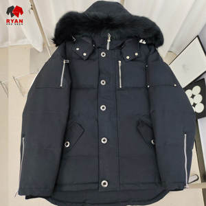 Vestes d'hiver matelassées imperméables et respirantes à capuche de haute qualité personnalisées pour hommes, prix de gros, fourniture d'usine - Product Image 1