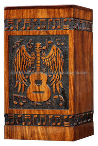 Urna de Madera Hecha a Mano para Cenizas de Adultos, Urnas Funerarias, Urnas de Entierro de Alta Calidad - Product Image 2