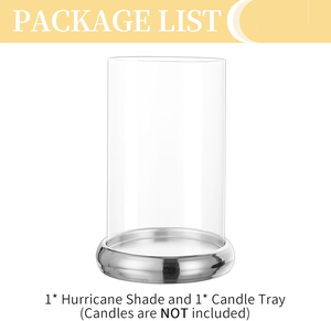 <b>Lantern</b> Style Glass Cylinder Candle Holder Christmas Home Decoration Heat Resistant Eco-Friendly for Living Room Dining Table - Product Image 3